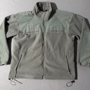 Vintage Rothco US Military Gen III Fleece Jacket Cold Weather‎ Green X-Large
